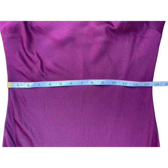 Sanctuary Satin Slip Midi Dress in Purple - Size XS - Picture 10 of 15